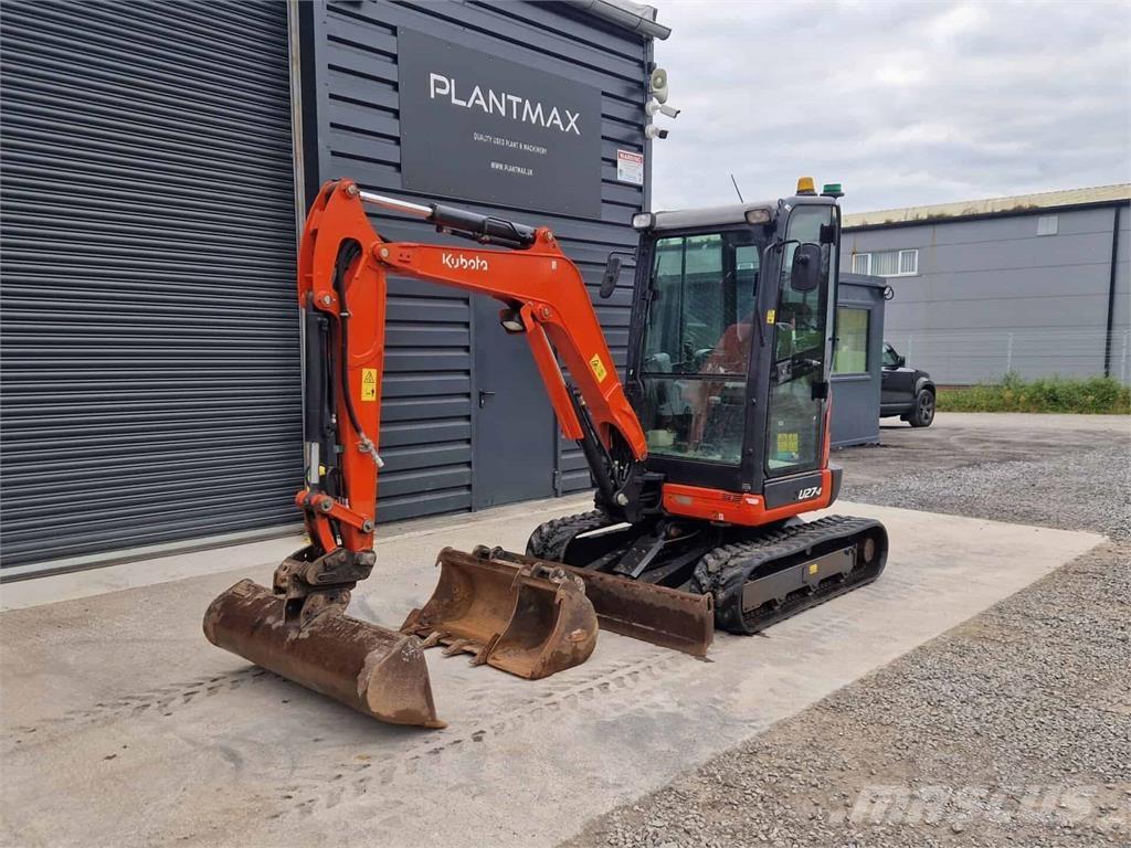 Kubota U27 Minigravere <7t