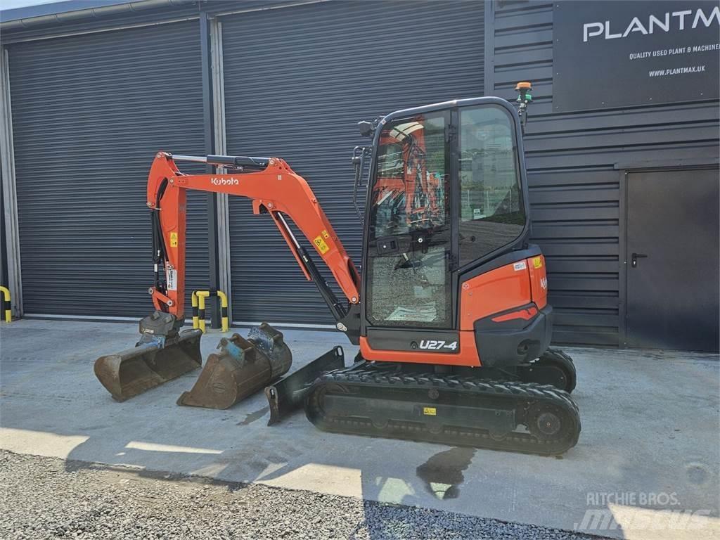 Kubota U27-4 Minigravere <7t