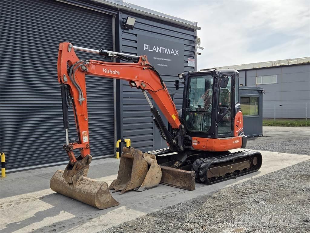 Kubota U55-4 Midigravere 7 - 12t