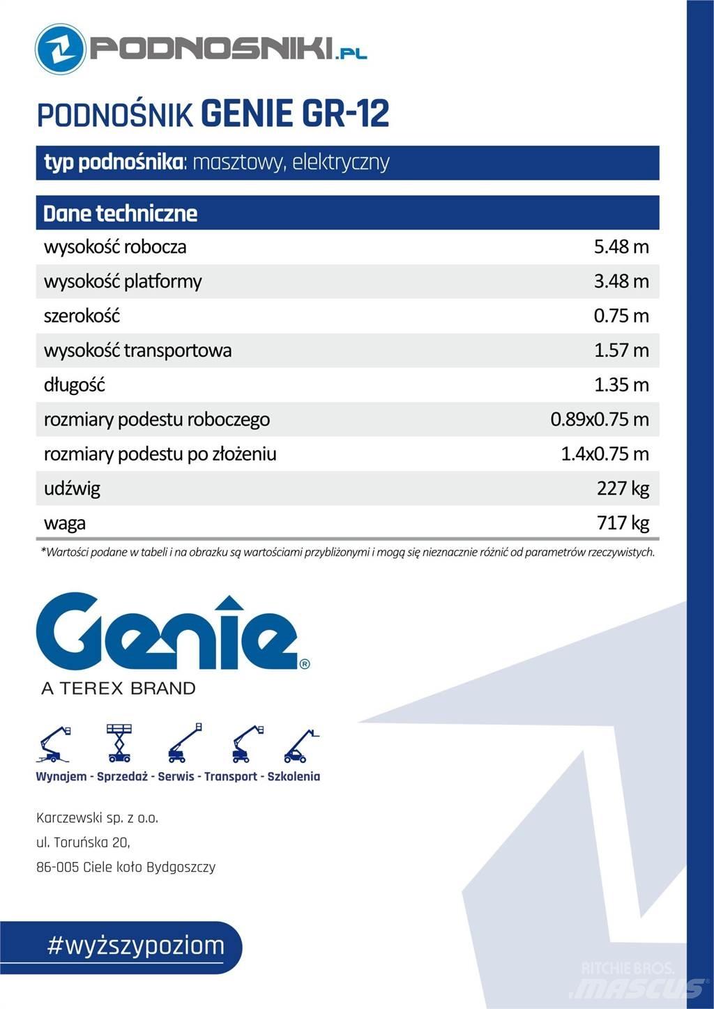 Genie GS-4047 Sakselifter