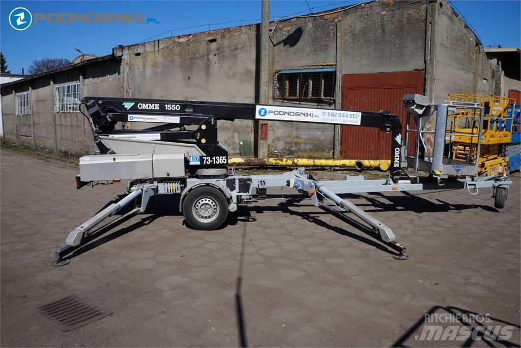 Omme 1550 EBZX Tilhengerlifter