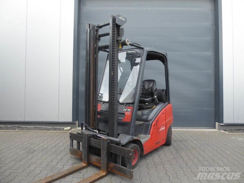Linde H16D Diesel Trucker