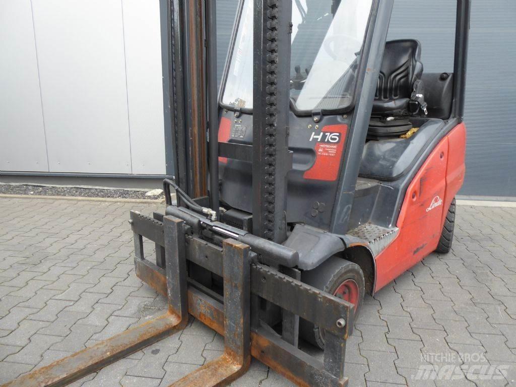 Linde H16D Diesel Trucker