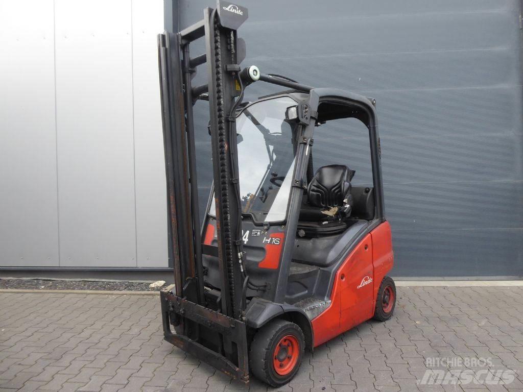 Linde H16D Diesel Trucker