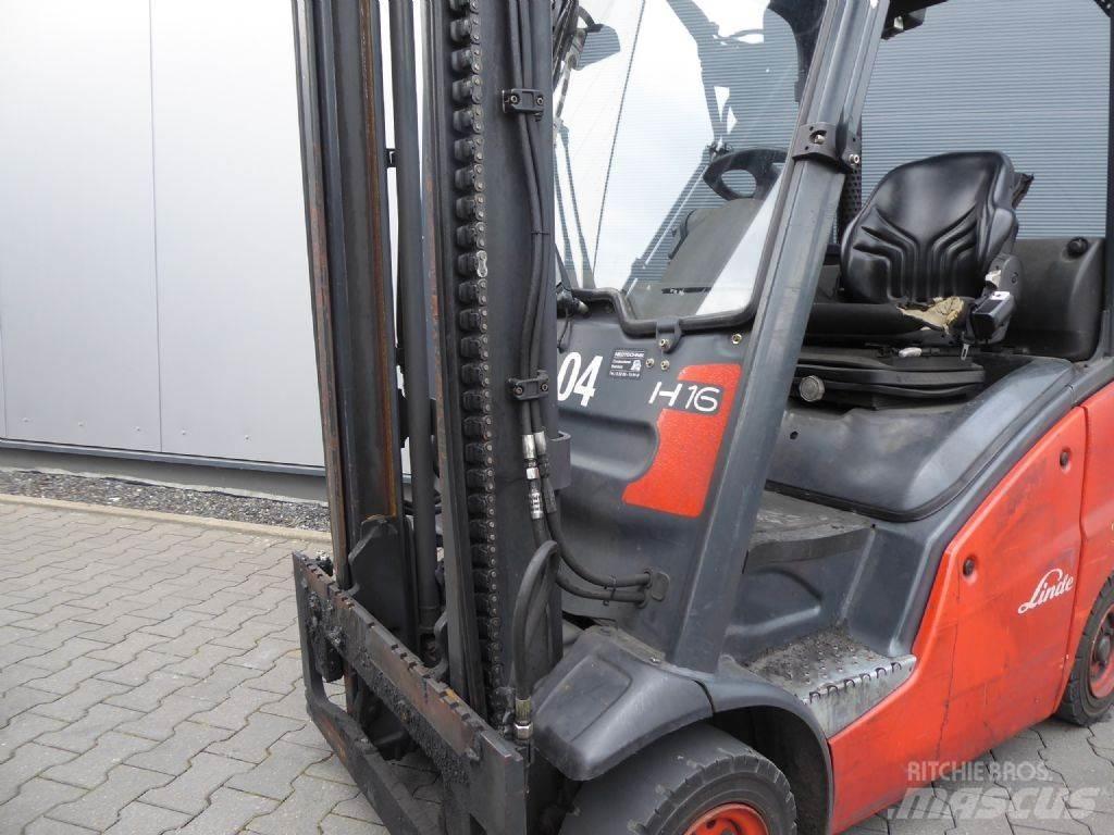 Linde H16D Diesel Trucker