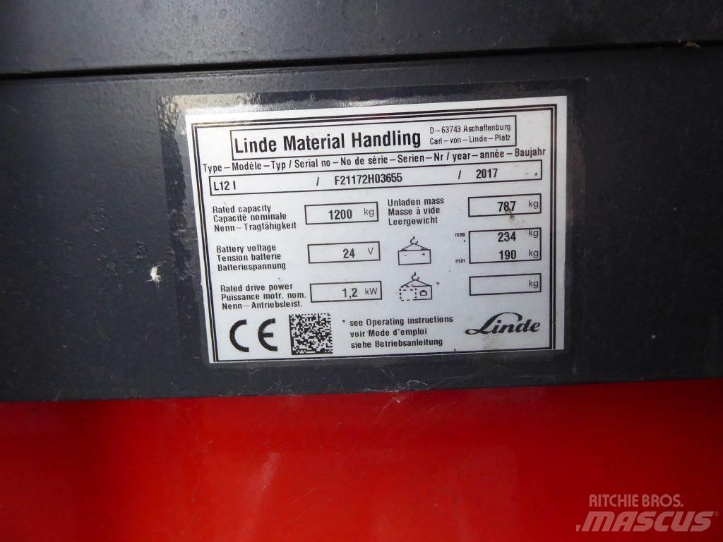 Linde L12L Ledestablere