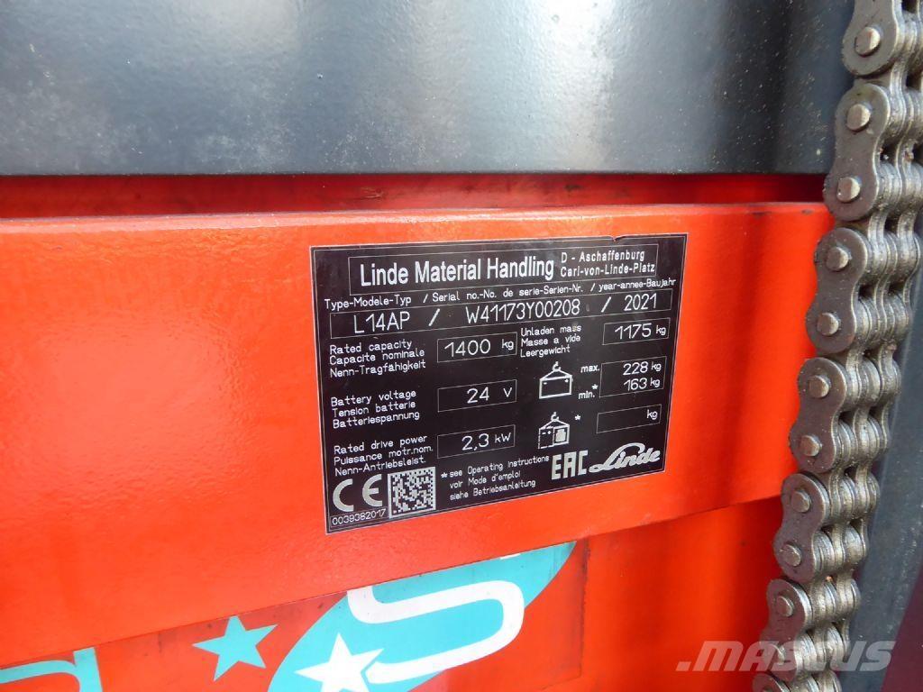Linde L14 AP Ledestablere