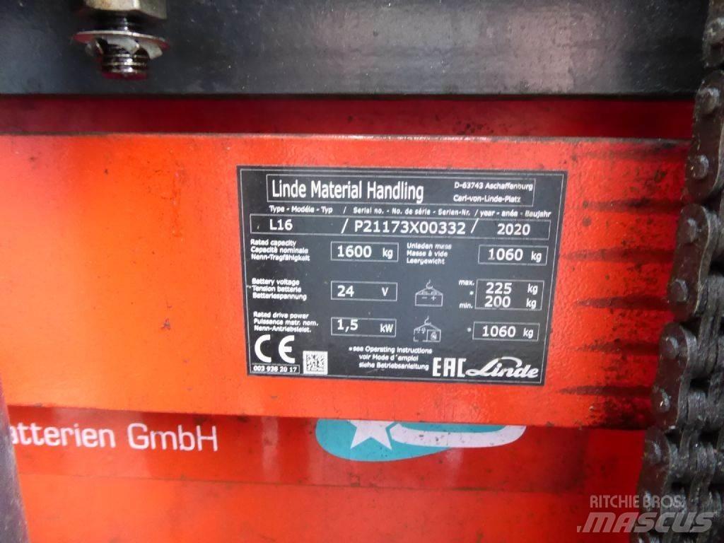 Linde L16 Ledestablere