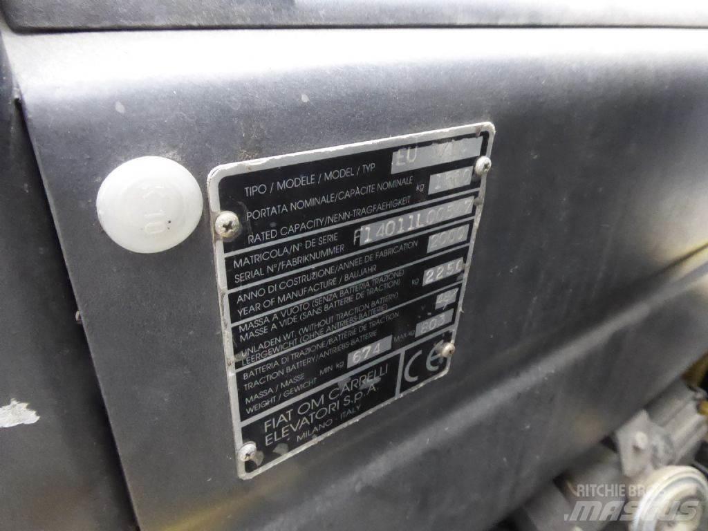 OM EU 3/15 Elektriske trucker