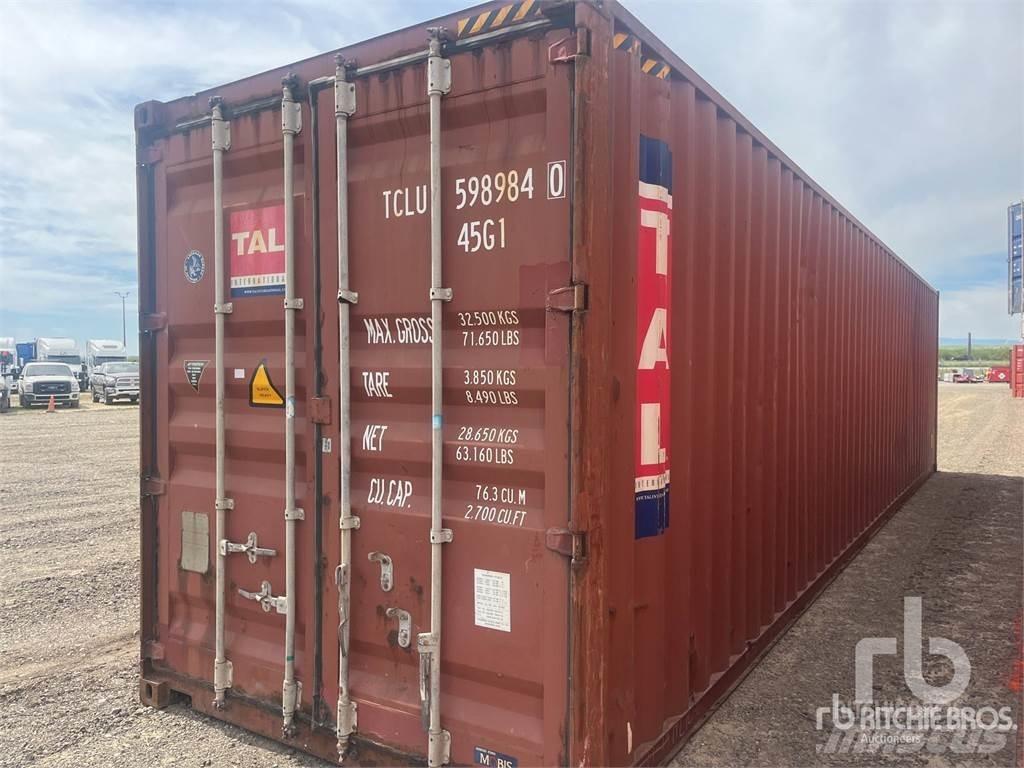  40 ft High Cube Spesial containere
