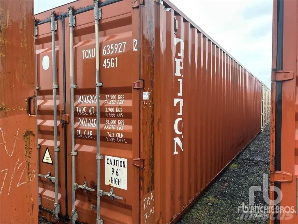  40 ft High Cube Spesial containere