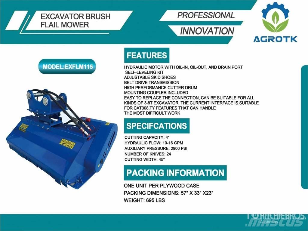 AGT EXFLM115 Slåmaskiner