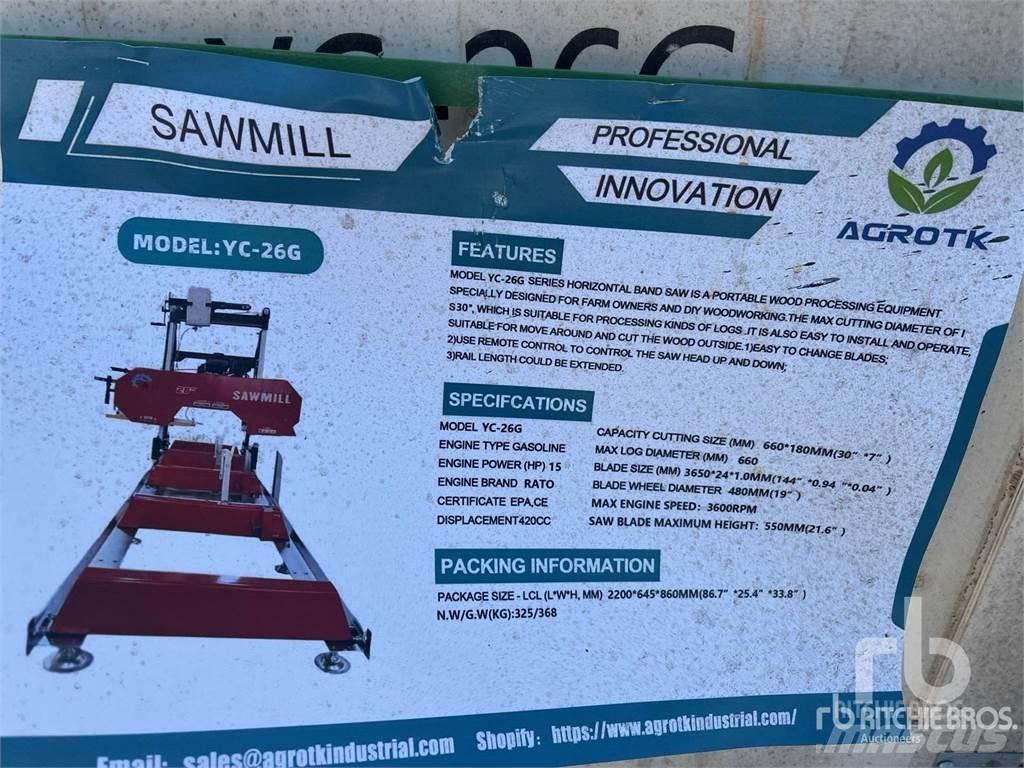 AGT YC-26G Mobile sagbruk