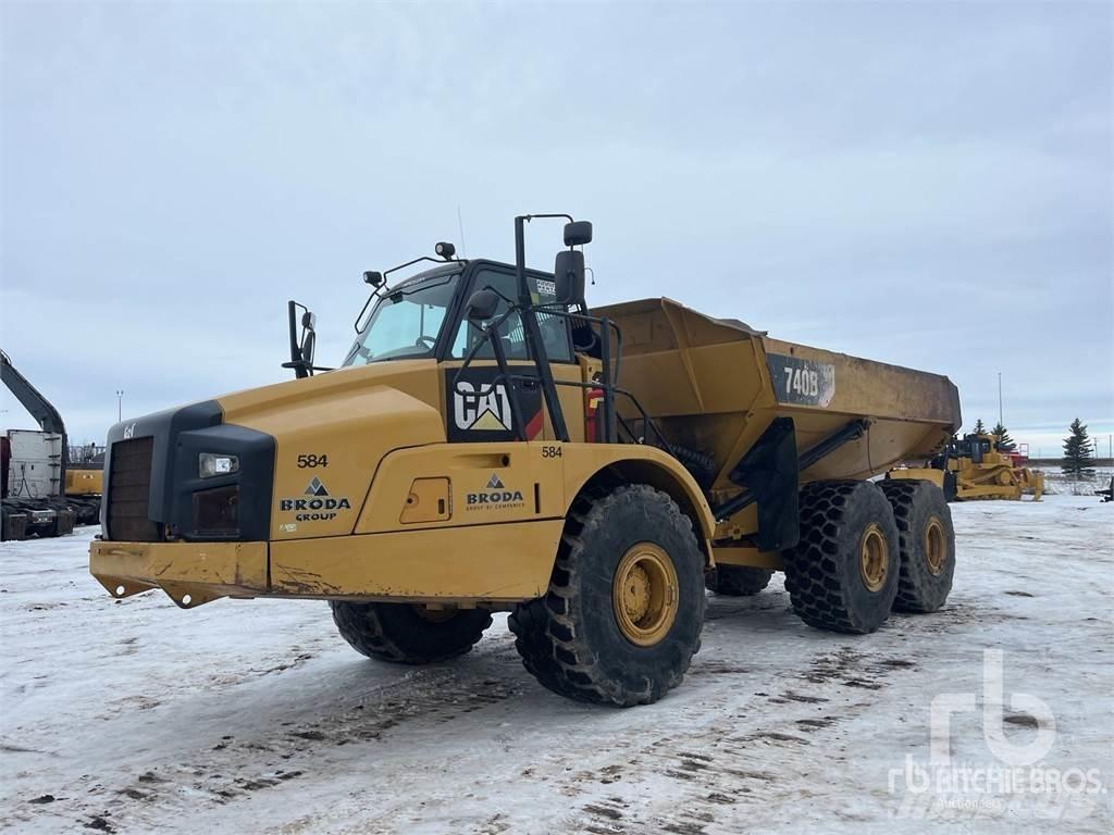CAT 740B Rammestyrte Dumpere