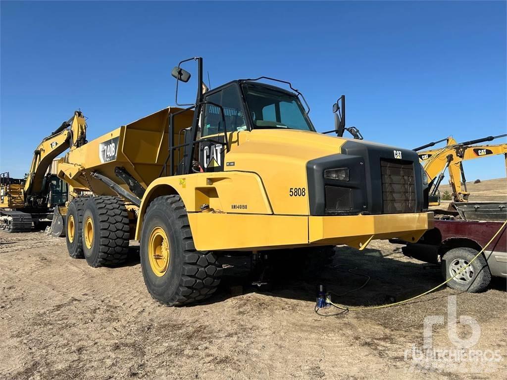 CAT 740B Rammestyrte Dumpere