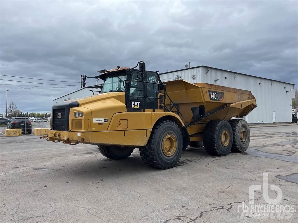 CAT 740GC Rammestyrte Dumpere