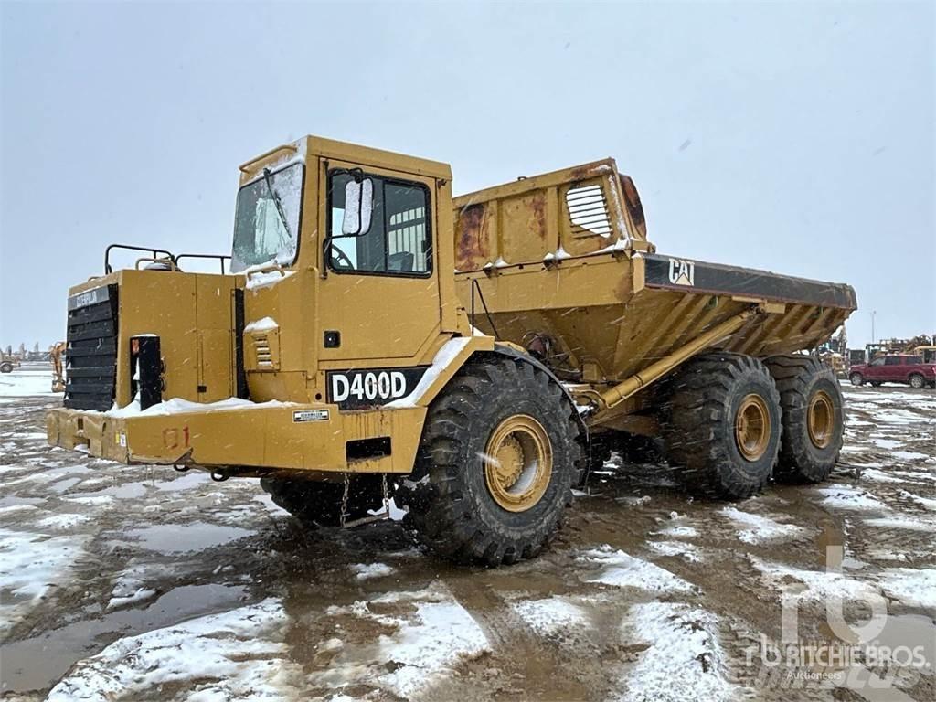 CAT D400D Rammestyrte Dumpere