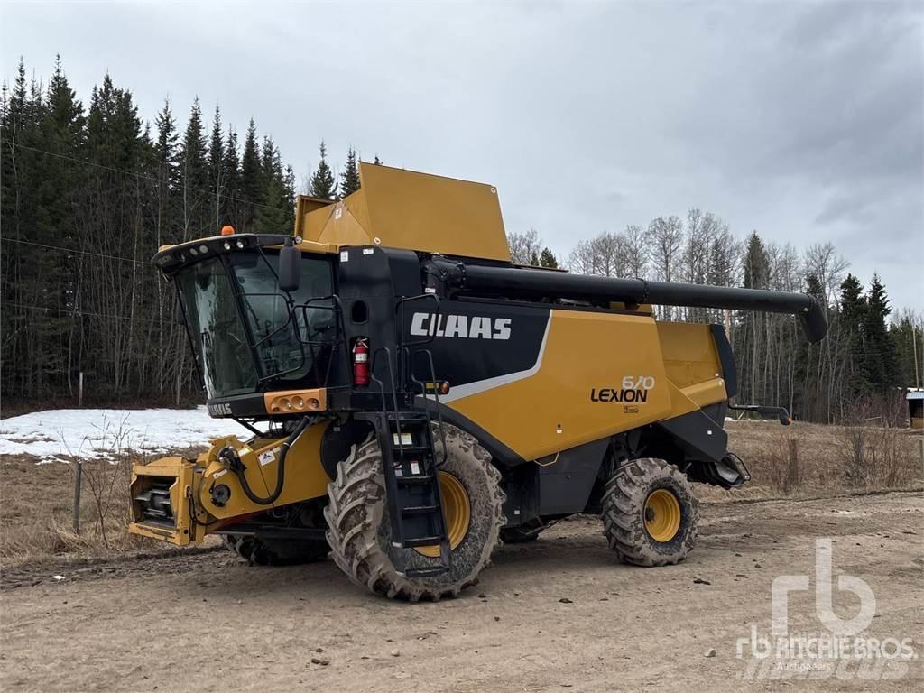 CLAAS 670 Skurtreskere