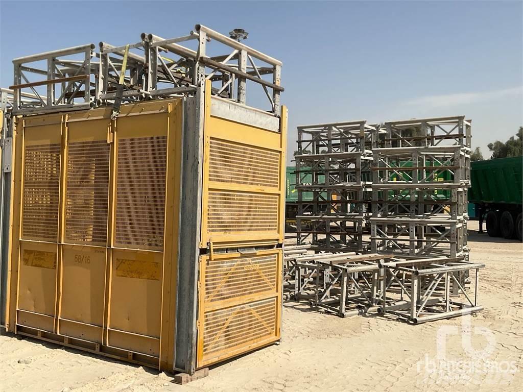  Electric Stillas, vinsjer og vareheiser