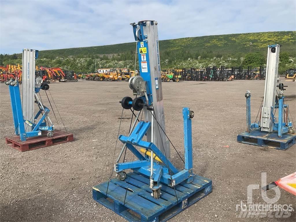 Genie SLA-10 Stillas, vinsjer og vareheiser
