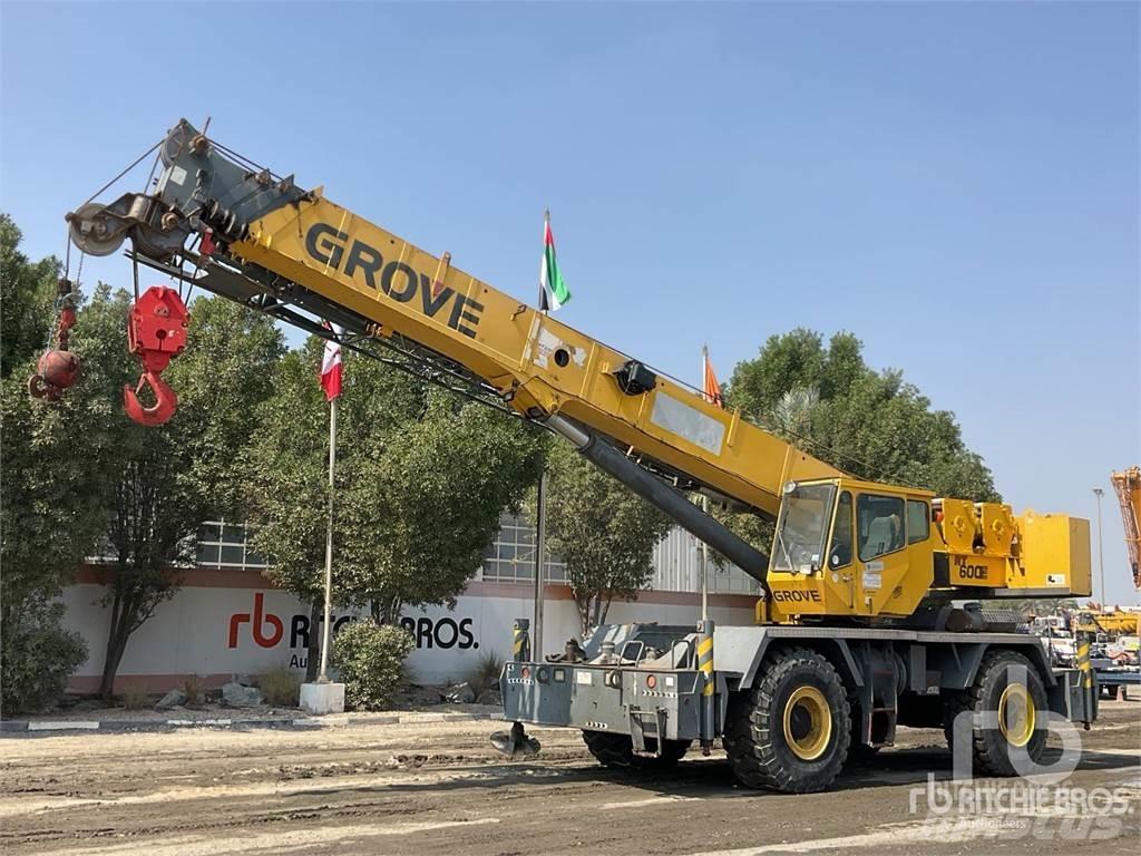 Grove RT600E Røff terreng kraner