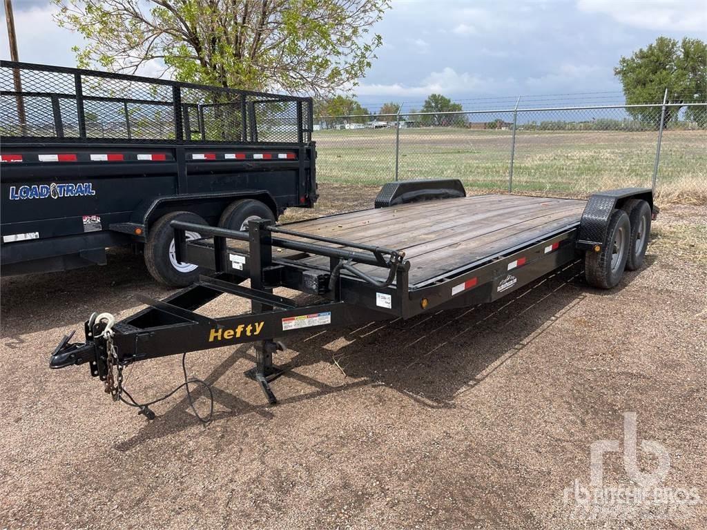  HEFTY 20 ft T/A Maskinhenger