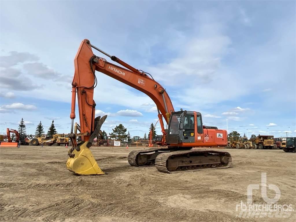 Hitachi ZX270LC Beltegraver
