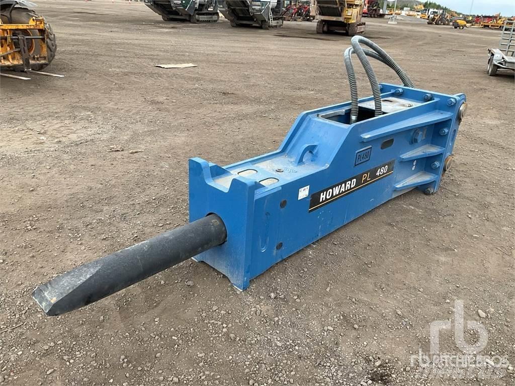 Howard PL480 Hydrauliske hammere