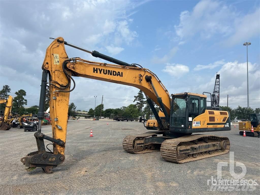Hyundai HX330L Beltegraver