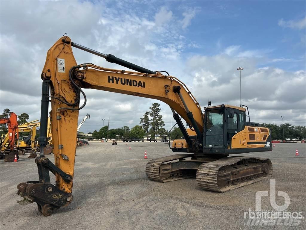 Hyundai HX330L Beltegraver