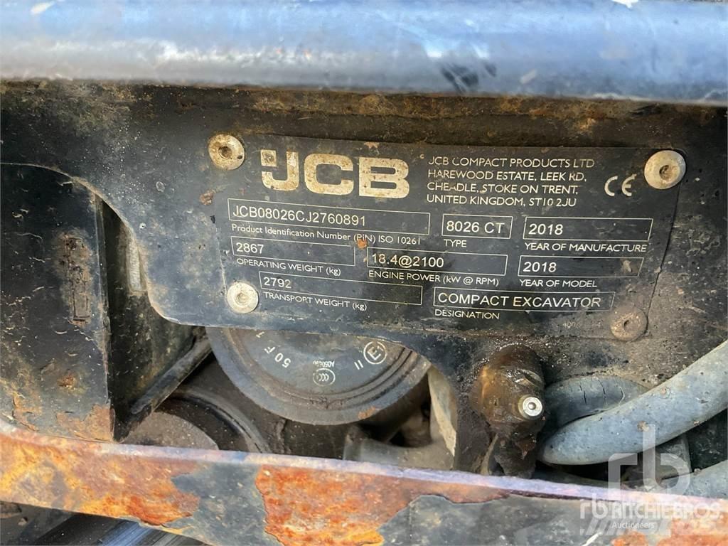 JCB 8026CT Beltegraver
