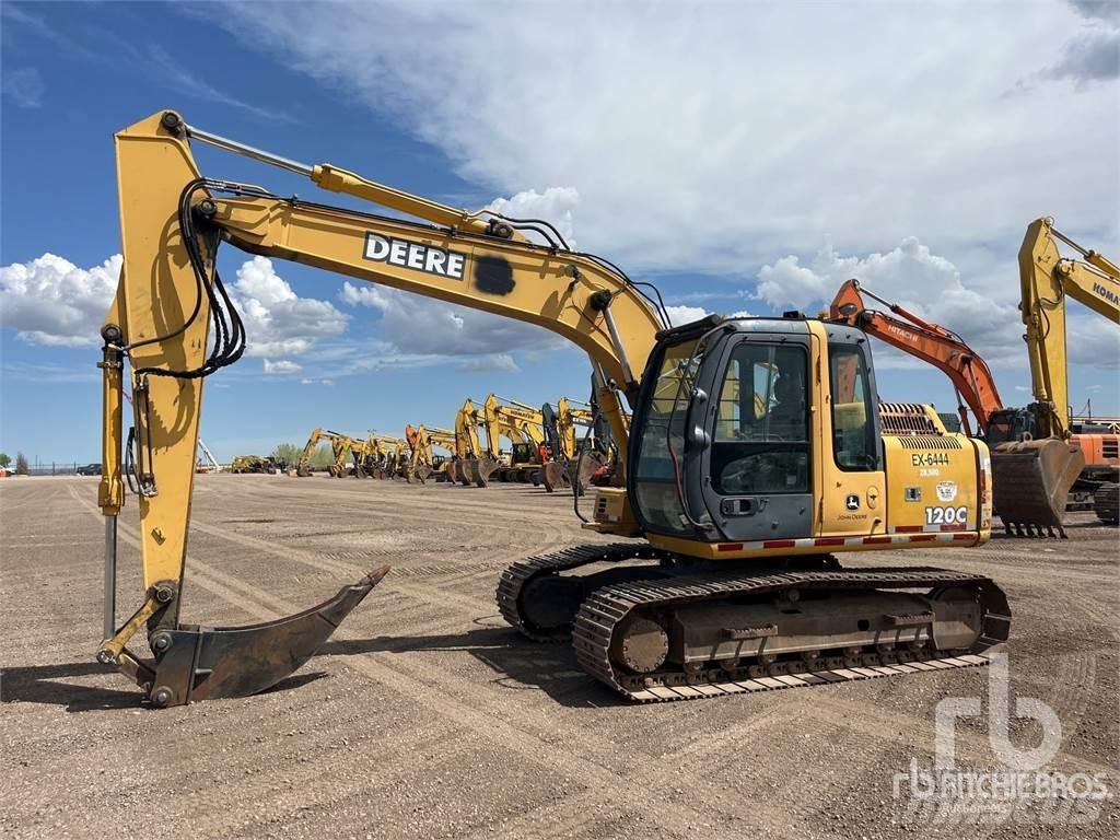 John Deere 120C Beltegraver