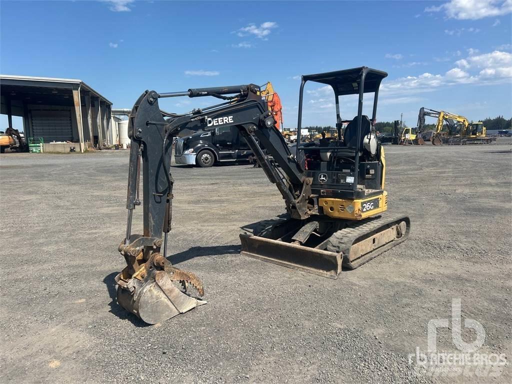 John Deere 26G Minigravere <7t