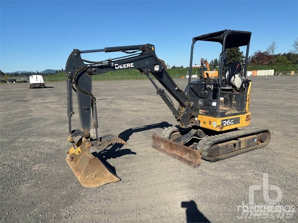 John Deere 26G Minigravere <7t