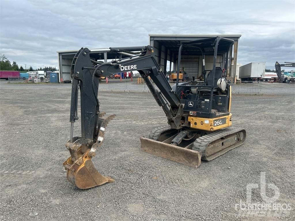 John Deere 26G Minigravere <7t