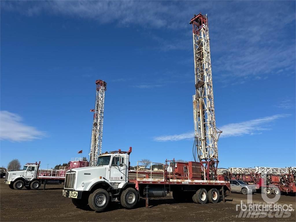 Kenworth T800 Borrigg lastebilmontert