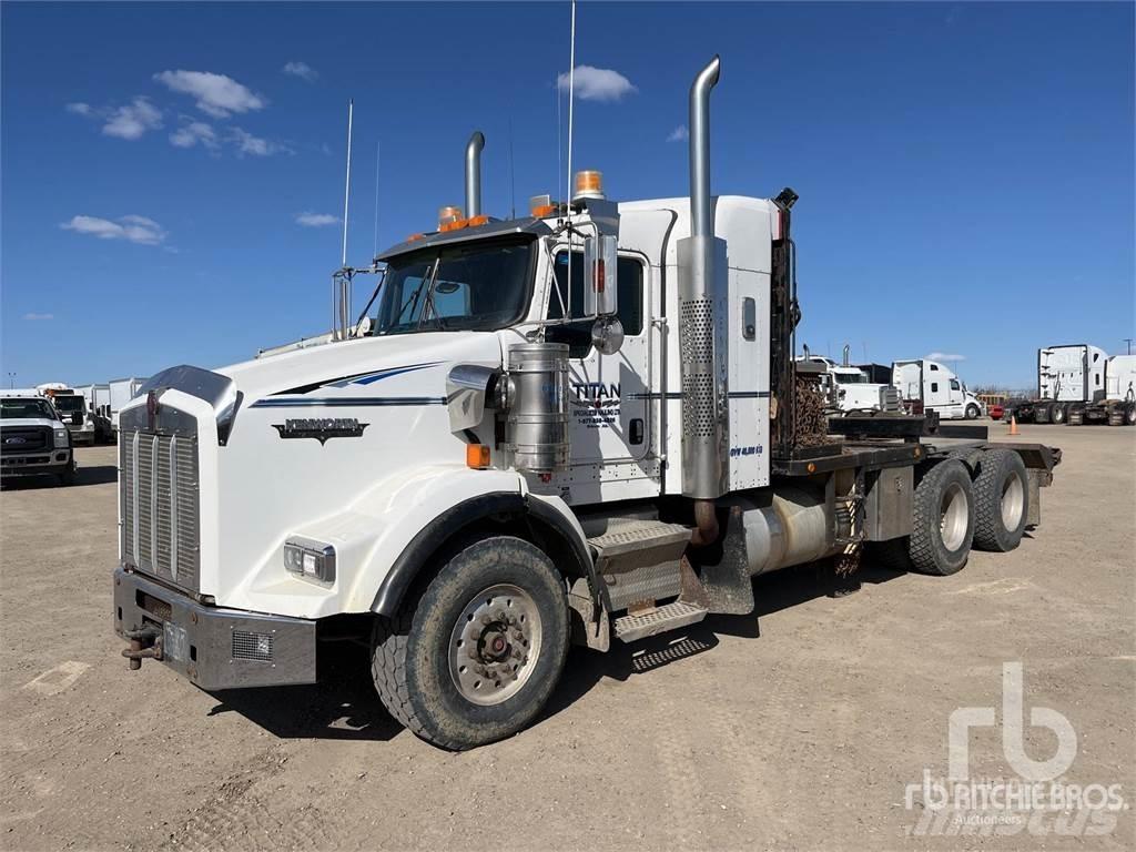 Kenworth T800B Flatvogn med vinsj
