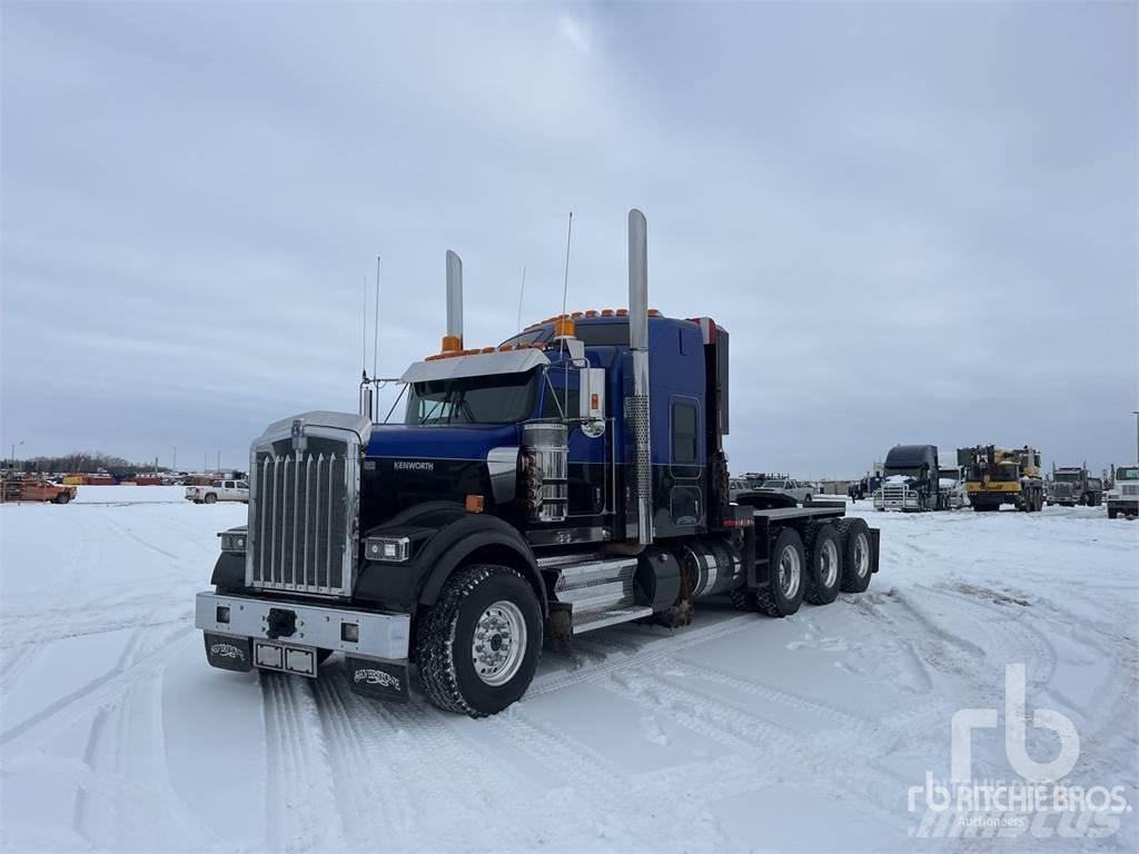 Kenworth W900 Flatvogn med vinsj