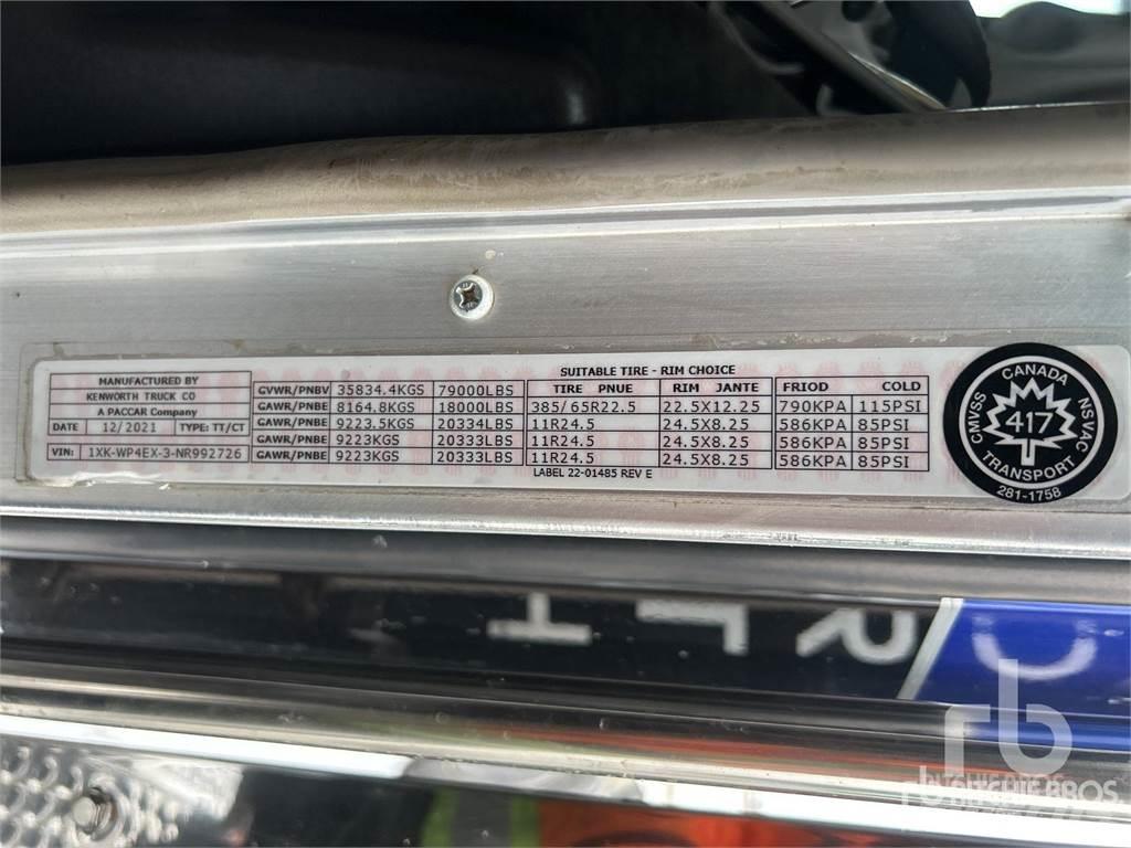 Kenworth W900 Flatvogn med vinsj