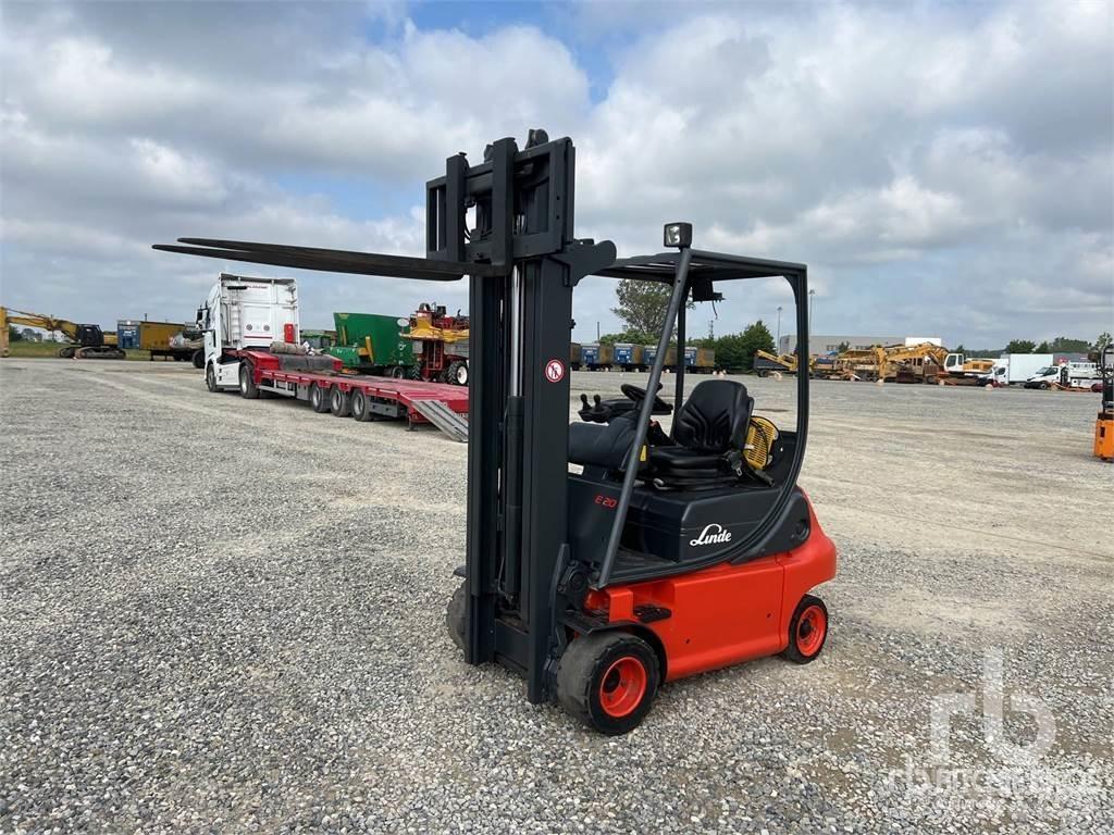 Linde E20P-02 Elektriske trucker