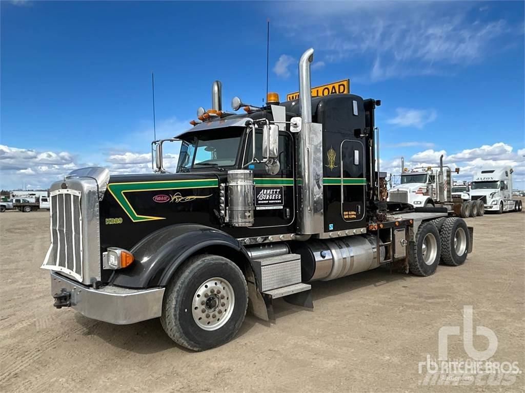 Peterbilt 367 Flatvogn med vinsj