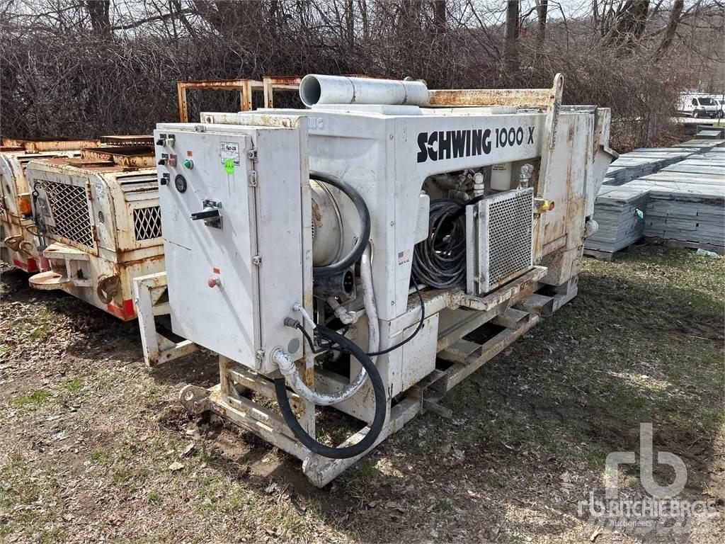 Schwing WP1000X Betongpumpe biler