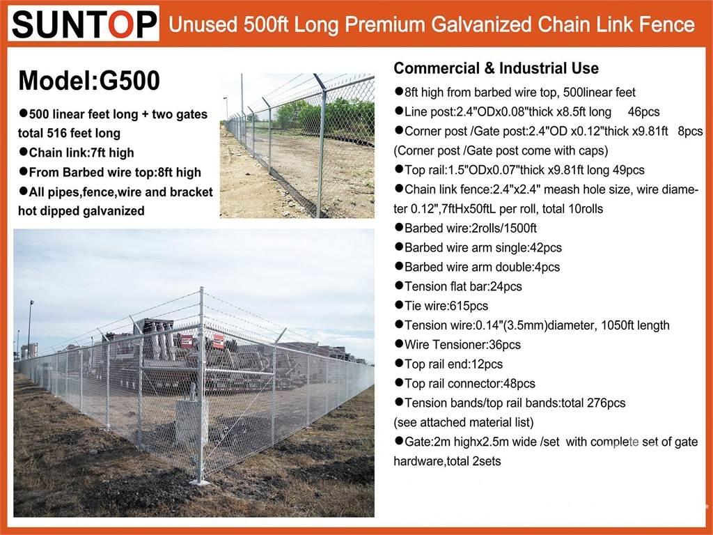  SUNTOP G500 Anlegg - Annet