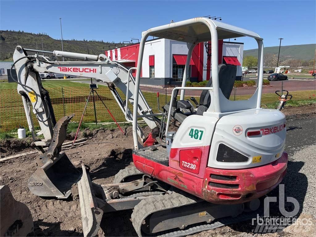 Takeuchi TB230 Minigravere <7t