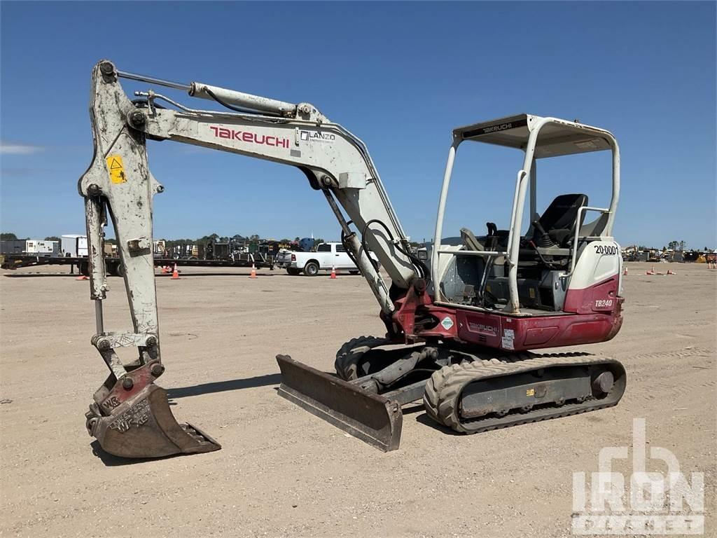 Takeuchi TB240 Minigravere <7t