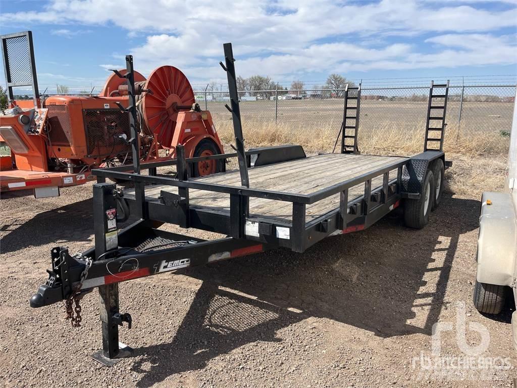  TEMCO 20 ft T/A Maskinhenger