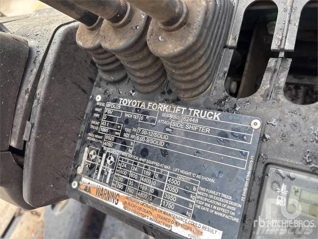 Toyota 8FDU25 Diesel Trucker