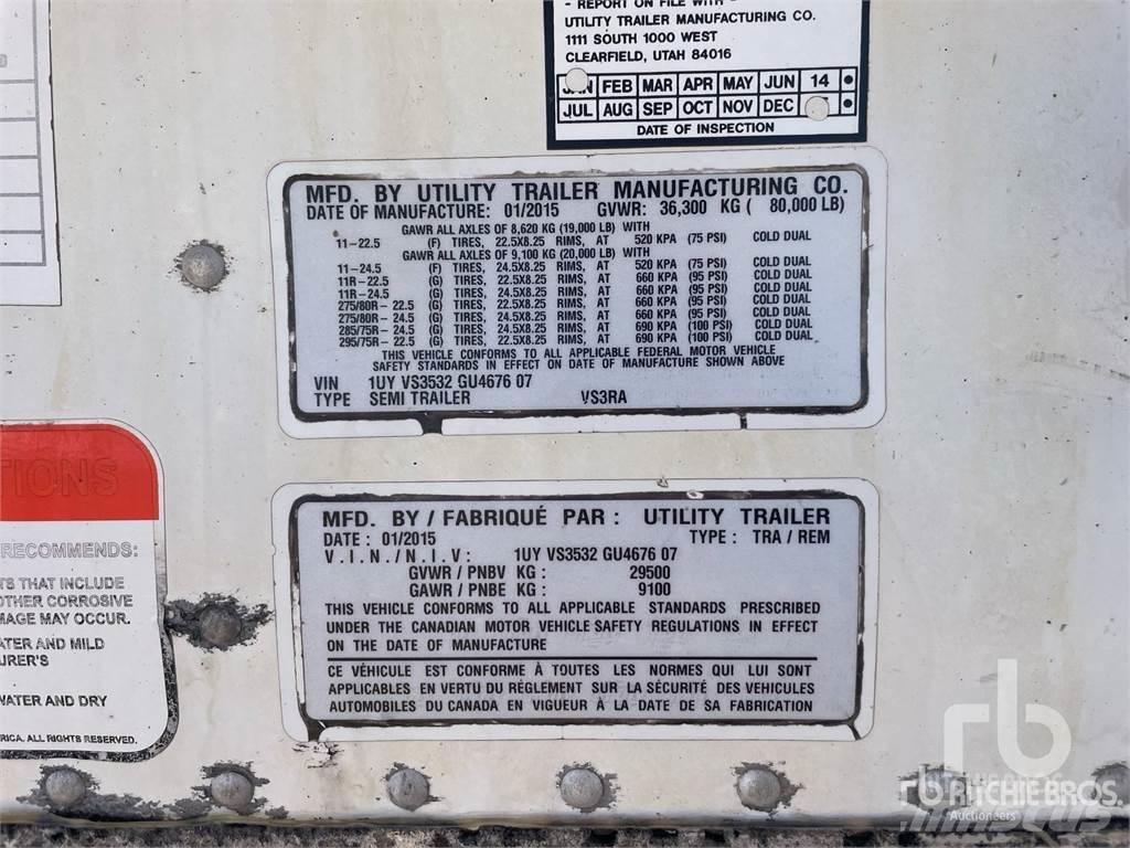 Utility 3000R Frysetrailer Semi