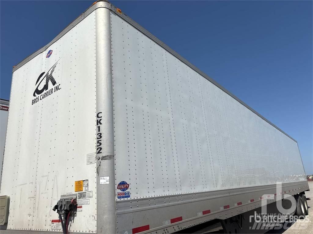 Utility VS2DX Lettisolert skaptrailer