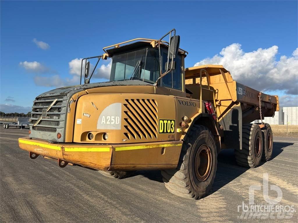 Volvo A25D Rammestyrte Dumpere